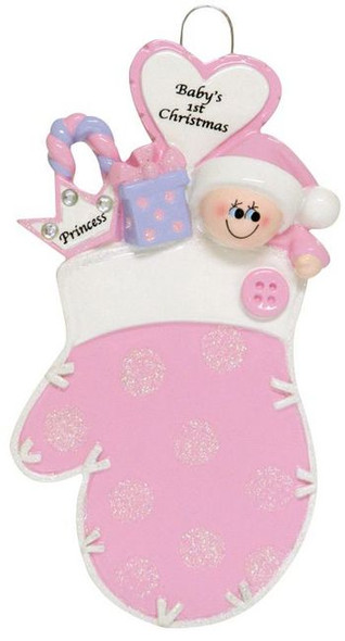 Baby Mitten - Pink