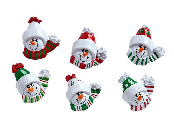 Snow Faces - Set Of 72