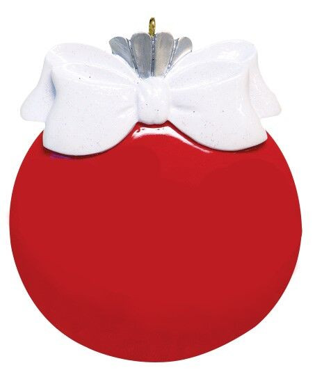 Glitter Ribbon Christmas Ball