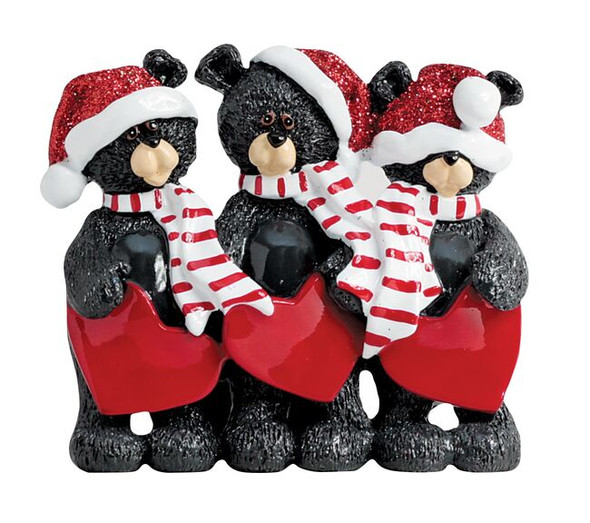 Stocking Cap Black Bear Family - 3