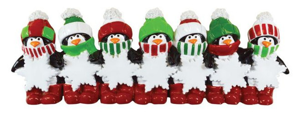 Penguin Snowflake Family - 7