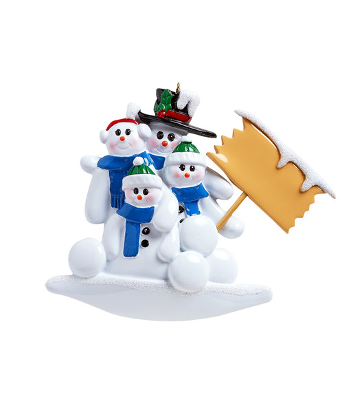Snowman Snowball Family - 4
