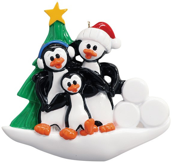Petey Penguin Family - 3