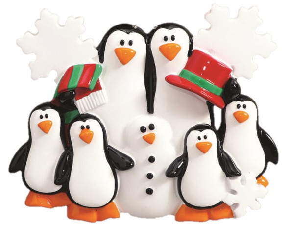 Penguins Making Snowman - 6