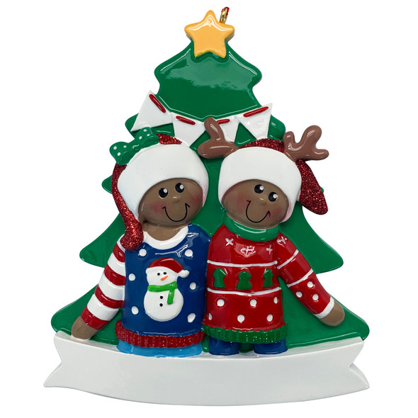 Proud Ugly Sweater Couple - Ethnic