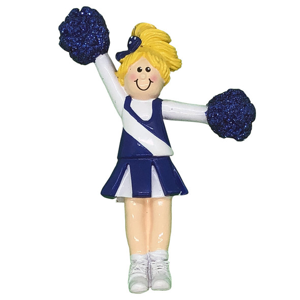 Pompom Girl Blue - Blonde