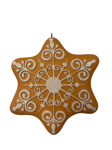 Gingerbread Snowflake