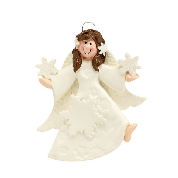 Snowflake Angel - Brown
