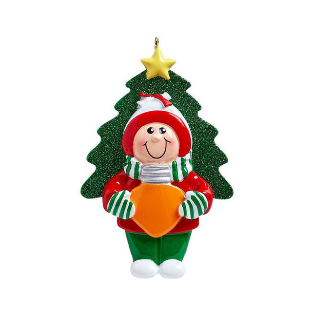 Christmas Light Kid - Orange