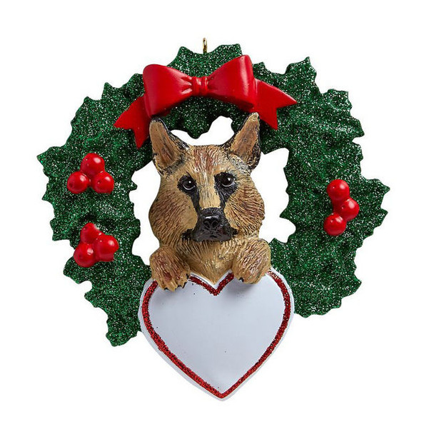 German Shepherd Wreath