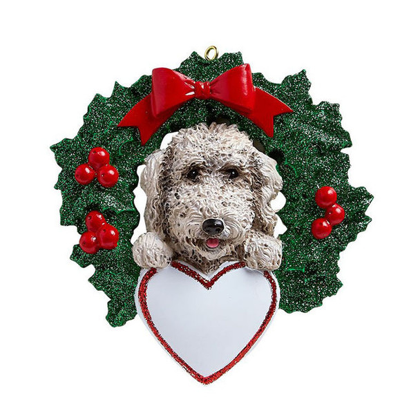 Labradoodle Wreath