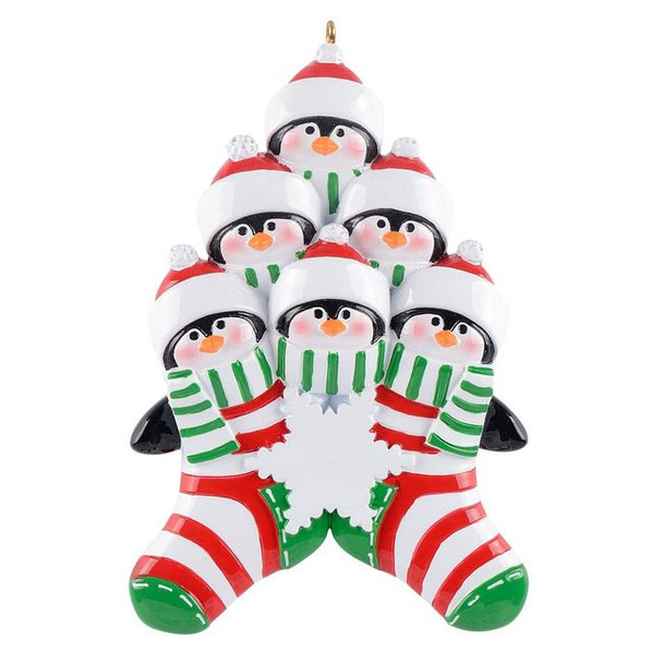 Penguin Stocking Family - 6