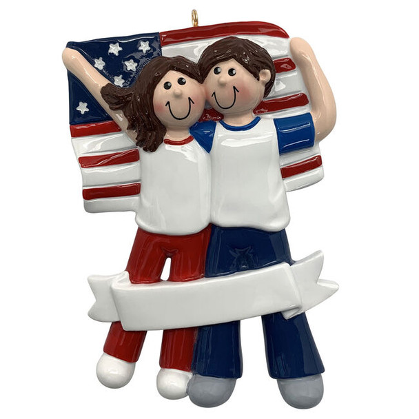 Patriotic Couple
