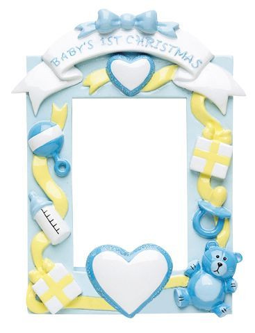 Baby's 1st Photo Frame - Blue