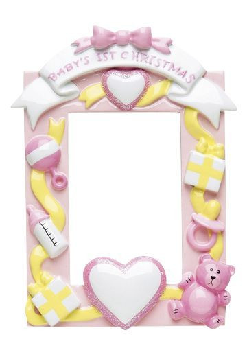 Baby's 1st Photo Frame - Pink