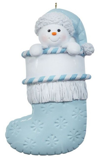 Snow Stocking - Blue
