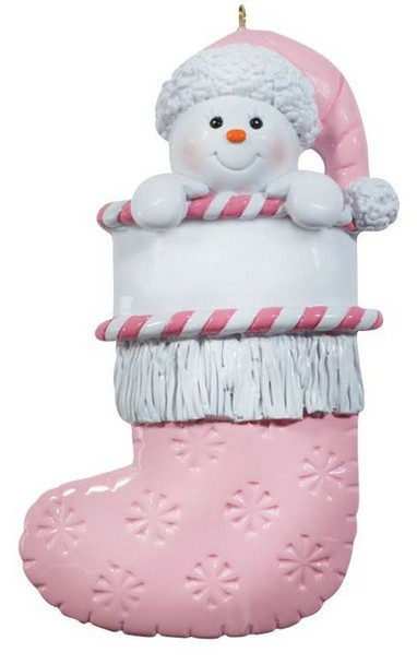 Snow Stocking - Pink