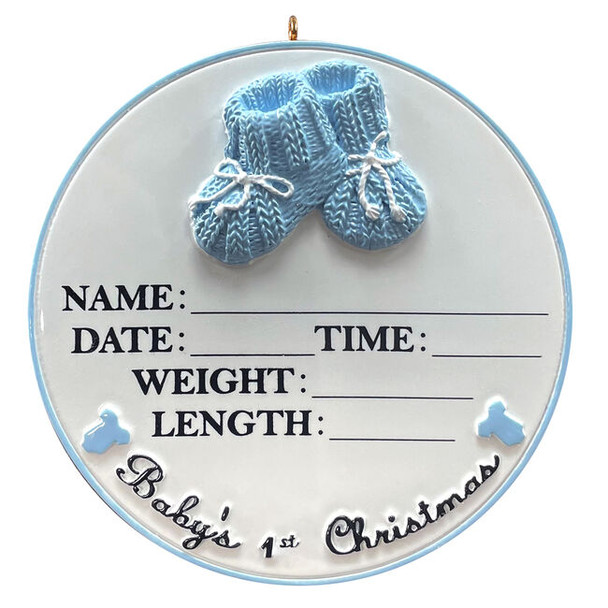 Baby Booties - Blue