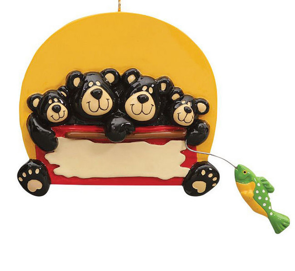 Bears Fishing Family - 4