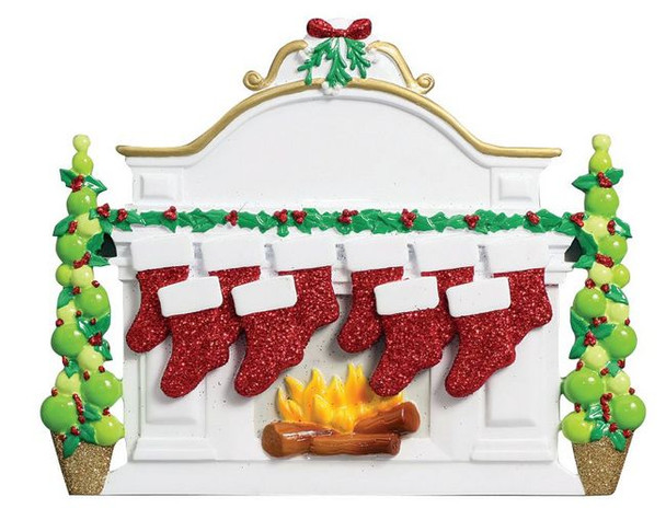 Mantle Fireplace Family - 10