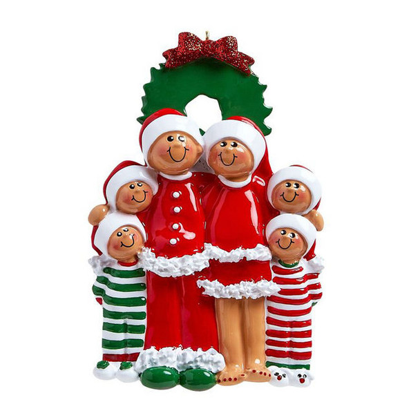 Christmas Eve Family - 6 Ethnic