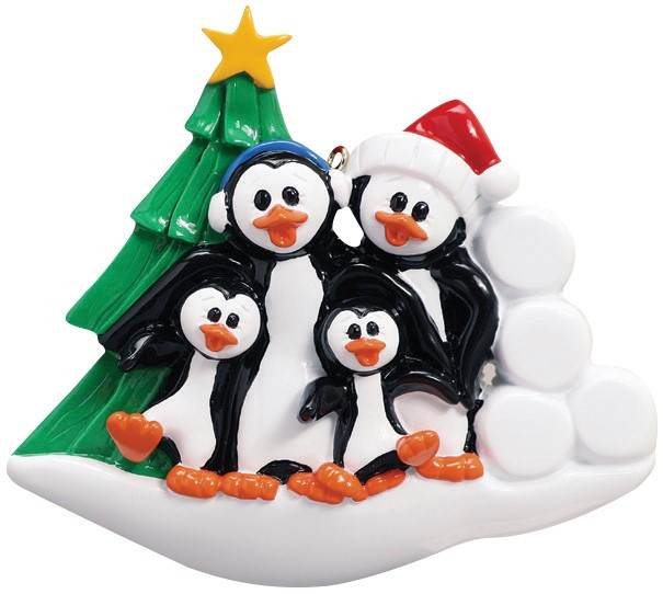 Petey Penguin Family - 4