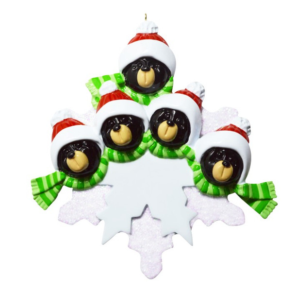 Bear Snowflake - 5