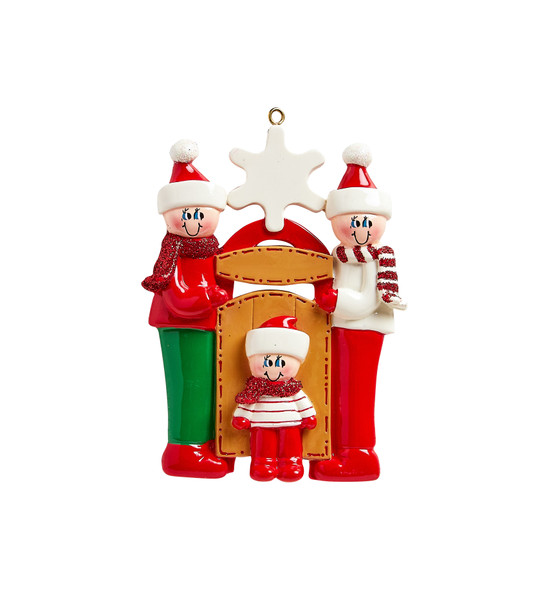 Sledding Family - 3