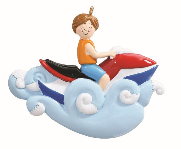 Jet Ski Guy - Brown