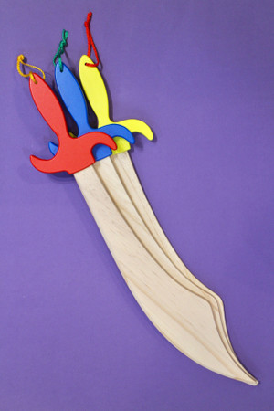 Wooden Cutlass Wooden Cutlass