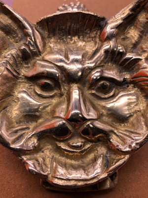 Brass Cat Doorknocker Brass Cat Doorknocker