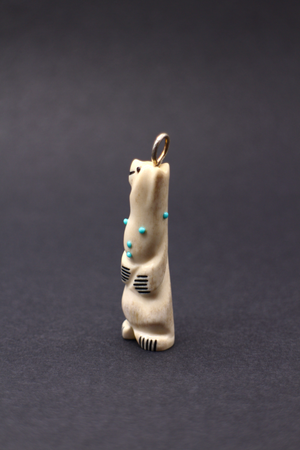 Carved Standing Bear Pendant Carved Standing Bear Pendant