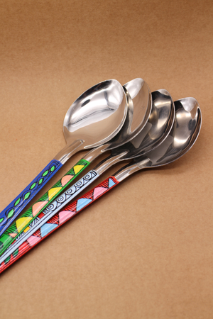 Hand Painted Serving Spoon - Large - SALE