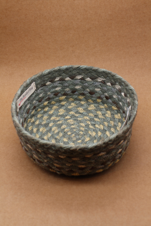 Braided Mini Basket - Seaspray