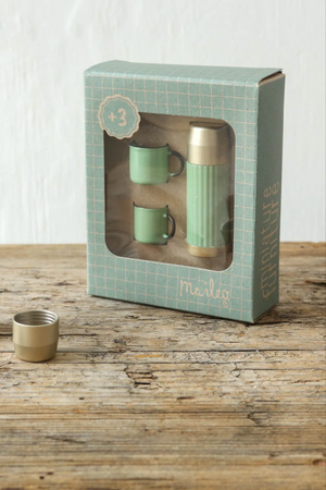 Thermos and Cups - Mint