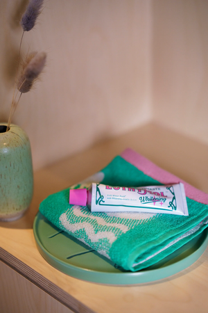 Cotton Face Cloth - Birds & Bees