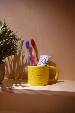 Ceramic Yellow Sunshine Mug