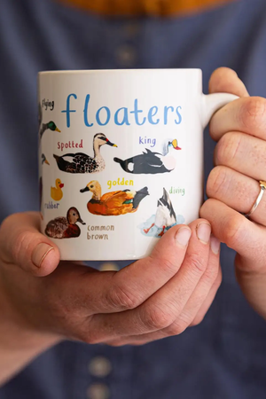 Illustrated Floaters Mug