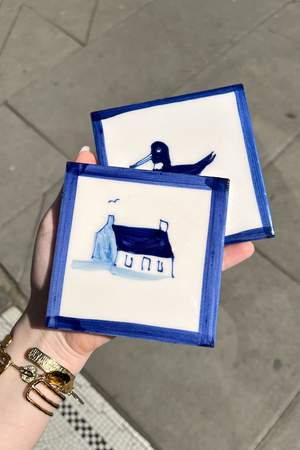 Delft Syle Ceramic Tile Wall Art