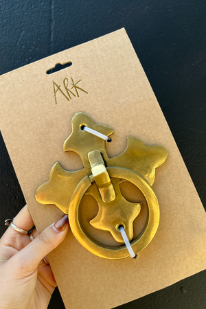 Brass Roman Design Door Knocker