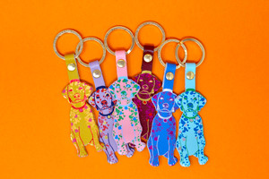 Woof Key Ring Woof Key Ring