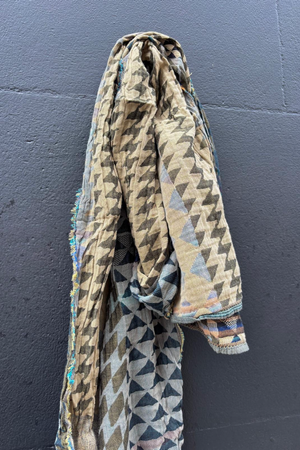 Organic French Cotton Scarf - Tweed