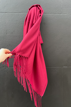 Plain Cashmere Scarf