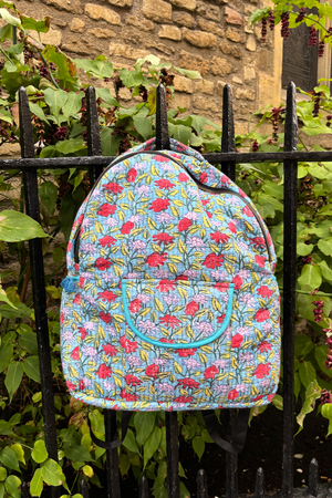 Quilted Cotton Backpack