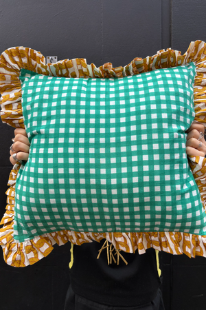 Gingham Cushion Cover