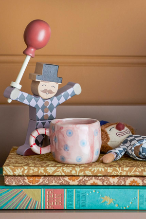 Little Mug - Pink/ Blue Spots