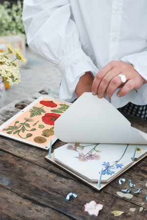 Large Flower Press - Corn Poppy