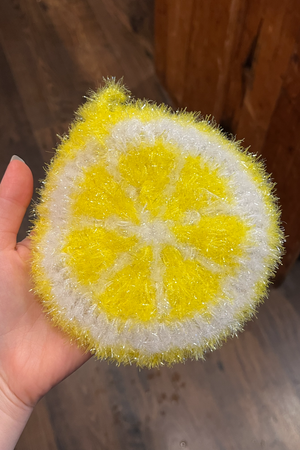 Non-Scratch Dishcloth - Lemon