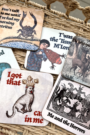 Gloss Finish Comic Coaster