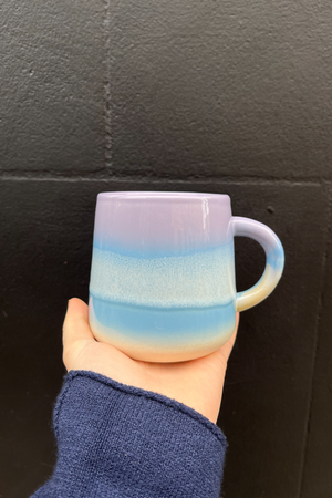 Dip Glaze Mug - Lilac/Blue